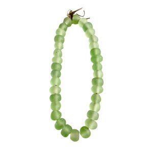 Sea Green Glass Bead Garland